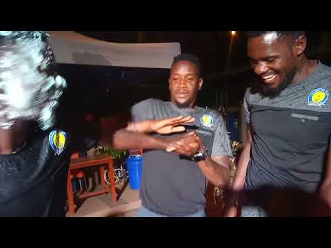 Defender Eric Senjobe surprise birthday party by URA FC teammates in camp