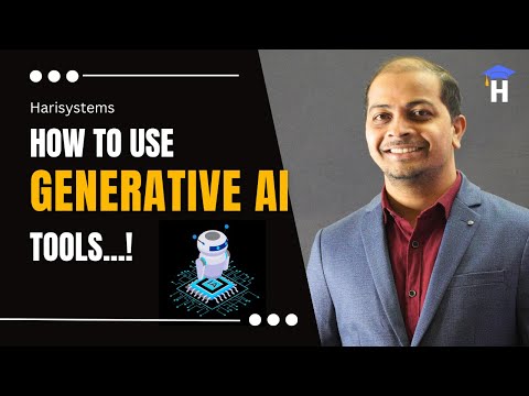 How to Use Generative AI - Free Generative AI tools