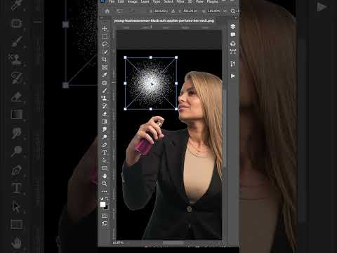 Photoshop tips 2025: How to create Perfume Spray effect in #adobe #photoshop #shorts #shortsfeed