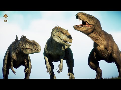 DINOSAURS SIZE COMPARISON - Who is the LARGEST DINOSAUR in Jurassic World Evolution 2