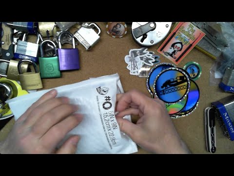 [185] Locksport Mail Day from Sadistic Picker and Others @SadisticPicker