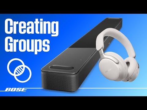 Creating Groups with Soundbars, Speakers, Headphones, and SimpleSync