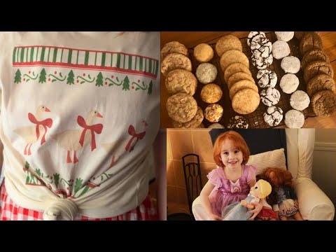 Freezer Christmas Cookies, Cook Supper With Me, Ila's Christmas List | Vlogmas Day 20