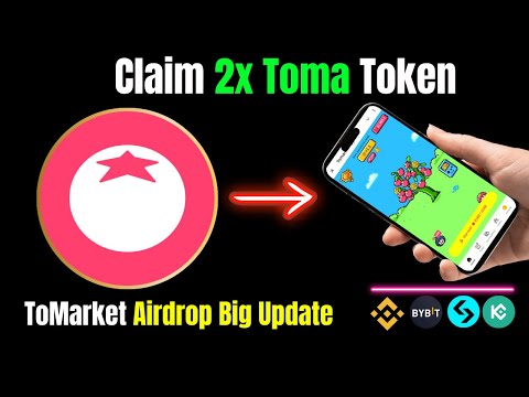 Claim 2x Toma Token | ToMarket Airdrop Big Update | ToMarket Airdrop Withdraw |