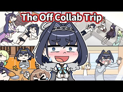 Ina - Kronii is “Walking Comedy Incarnate”【Off Collab trip｜Hololive Animation｜Eng sub】