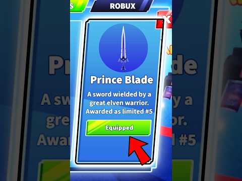 BUYING PRINCE BLADE in Roblox Blade Ball..