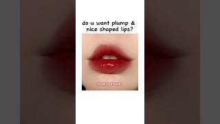 do u want plump & nice shaped lips?~👄🌷#shorts #viral #lipscare #trending #glowup #fypシ#aesthetic