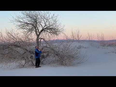 White Sands National Park, Sunset Dream, Randy “Windtalker” Motz, Native American Style Flute