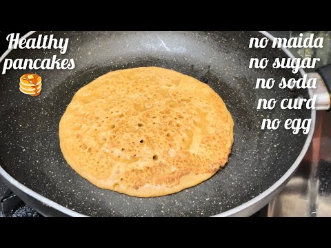 Wheat flour pan cakes || How to make tasty and healthy pan cakes in telugu #healthy #pancakes