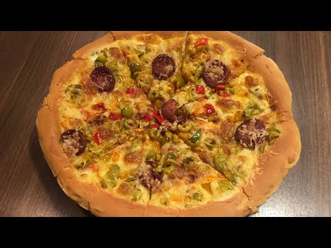 pizza home made ‏( بيتزا )