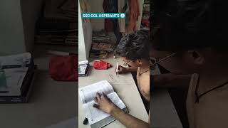 SSC CGL ASPIRANTS।#studyvlog #sscaspirantlife #minivlogandroid #study #shorts #sscvlog