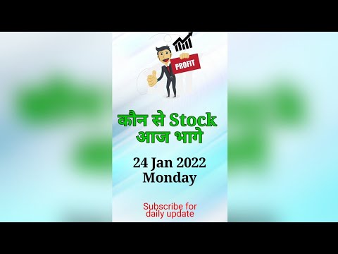 Top gainer & loser stock 24 jan 2022 | market bhaskar | #stockmarket #nifty  #topgainerstock #shorts