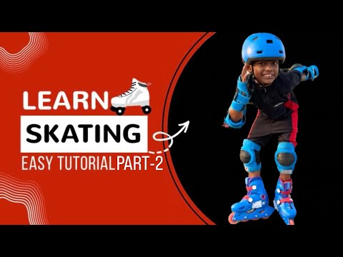 How to learn skating Day-2 ll How to roll skating wheels ll