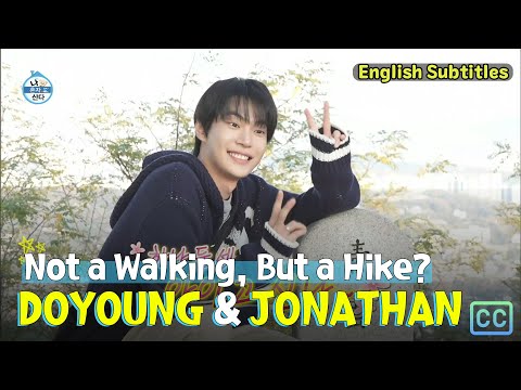 [SUB] From Scenic Walk to Tough Hike: Doyoung & Jonathan's Struggle😵‍💫 #ILiveAlone #NCT #Doyoung