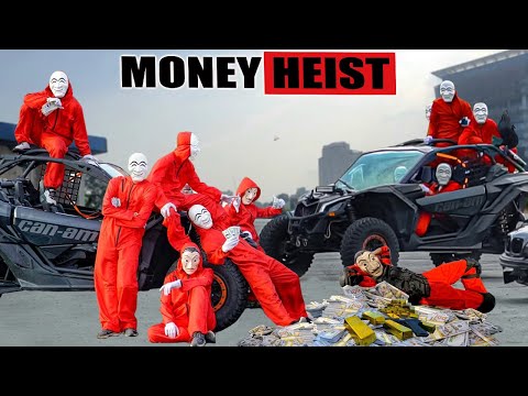 PARKOUR VS MONEY HEIST: Money Heist escapes from the police and finds boss to get revenge | Epic POV