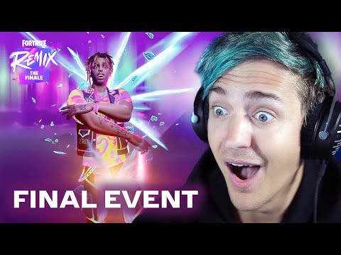 Ninja Reacts to Fortnite Juice WRLD Event