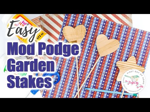 Easy Mod Podge Crafts - Mod Podge Outdoor