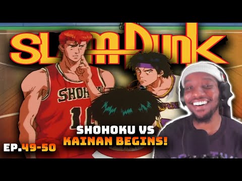 Slam Dunk Ep.49-50 Reaction! Shohoku vs Kainan Begins!