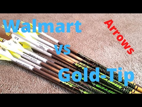 Walmart Arrows Vs Gold Tip