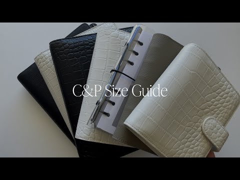 Choose the Best Planner Size For You | Cloth & Paper