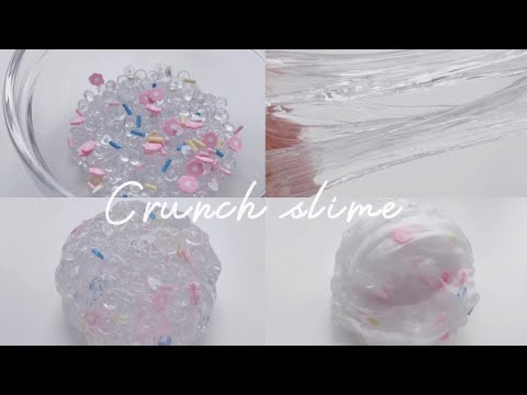 【ASMR】クランチスライムを触る🩰