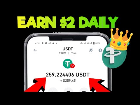 Earn Free $2 Daily income ■ Instant Withdrawal ■ Free Usdt Earning Site 2024 | Free Usdt Mining