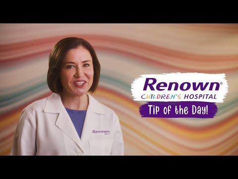 Renown Children's Hospital Tip of the Day: Importance of Sleep