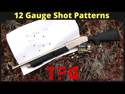 12 Gauge Shot Patterns (Loads, Chokes & Distances) - TheFirearmGuy