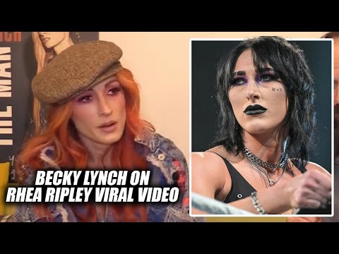 Becky Lynch Comments on Rhea Ripley Posting Her Ass on Social Media