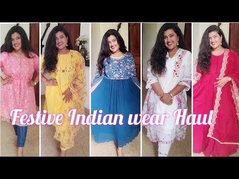 Indian wear Haul | Festive wear | Plus size