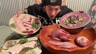 【完全招待制】ジビエの王！珍しい動物の肉を出すお店に行ってみた。【上田商店】