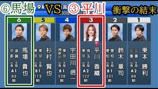 【多摩川競艇】衝撃の結末！⑥馬場貴也VS③平川香織