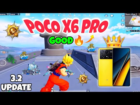 Poco x6 pro🔥 good for bgmi 🥵 aggressive livik gameplay🔥