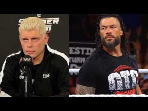 Cody Rhodes: I Don't Like Roman Reigns, Rematch Has To Happen - WWE SummerSlam Press Conference