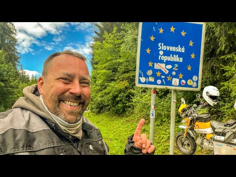 Entering Slovakia On My WORLD Motorcycle Adventure