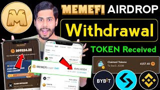 Memefi Airdrop Withdrawal in Bybit, Bitget, 🔥 memefi new update, memefi withdrawal, memefi token