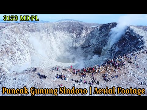 Puncak Gunung Sindoro Temanggung | Aerial Footage Drone