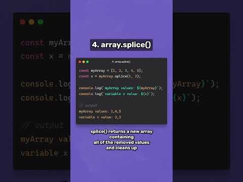 How can I remove a specific item from an array in JavaScript? #javascript #coding #programming