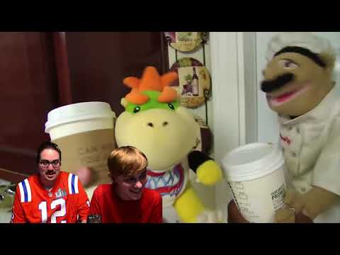 Logan Reacts: Bowser Junior Loves Coffee [REUPLOADED]