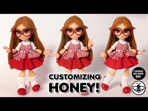 🐝❤️ CUSTOMIZING HONEY!!! ❤️🐝 CUSTOMIZING MY OWN BJD!!