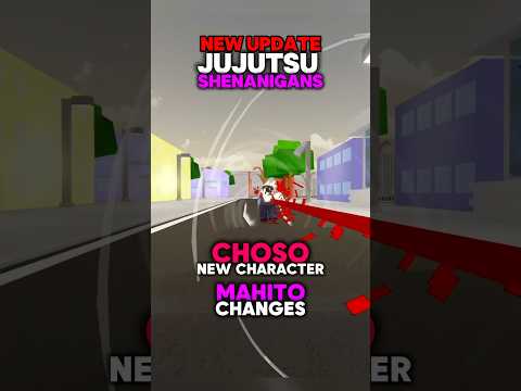 NEW CHARACTER NEW UPDATE!! #jujutsushenanigans #roblox #foryou #shenanigans #jjk #jjs #anime #choso