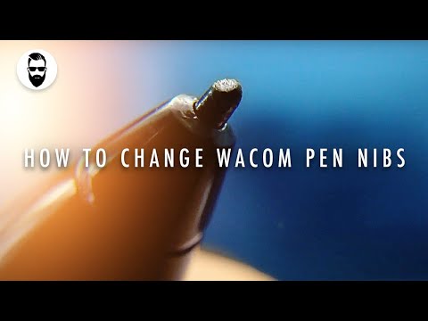 Changing Wacom Pen Nibs - How To Replace Wacom Nib