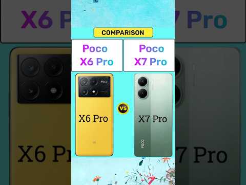 Poco X6 Pro 🆚 Poco X7 Pro