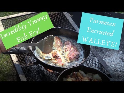 Cooking Amazing fish | Walleye Parmesan