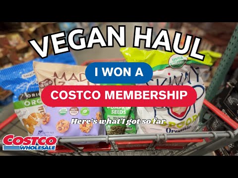 Costco Vegan Haul with Prices | Plant Based Vegan Groceries and Snacks...mostly snacks