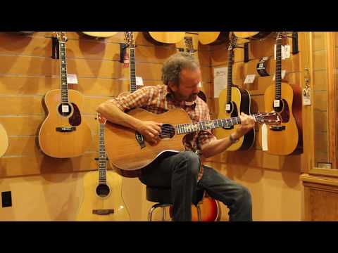 Taylor Custom GA Acoustic Guitar Demo 'Running Horses Inlay'