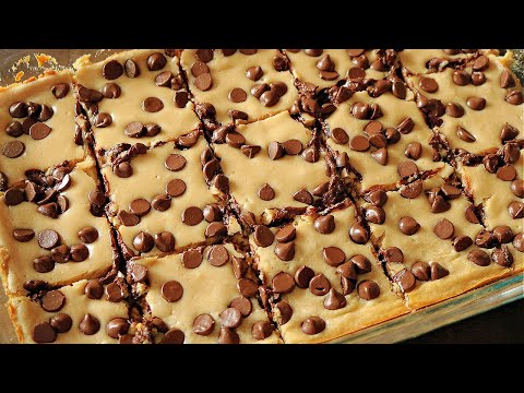 Easy Peanut Butter Chocolate Chip Bars