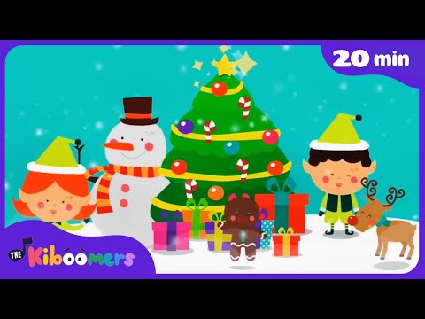 We Wish You A Merry Christmas & More Fun Christmas Songs for Kids | 30+ mins | The Kiboomers