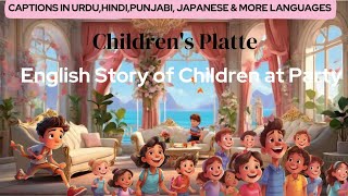 English story of Children Gossips in Party #storytime #story #storyinenglishforkids #learnenglish