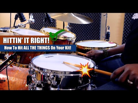 Hittin' All The Things On Your Kit The Right Way ✅ Pro Player Tips For Sounding Great!